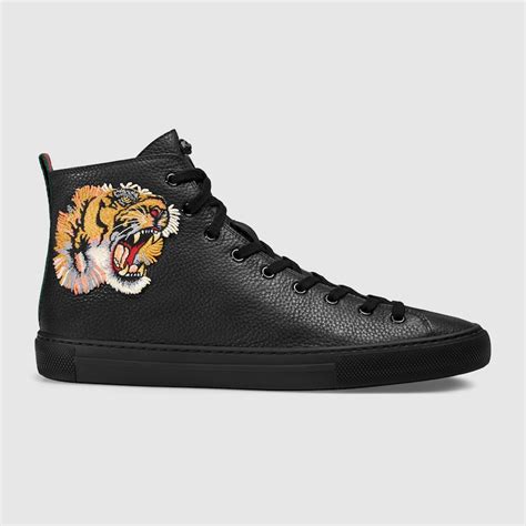 gucci tiger high tops replica|gucci tiger for sale.